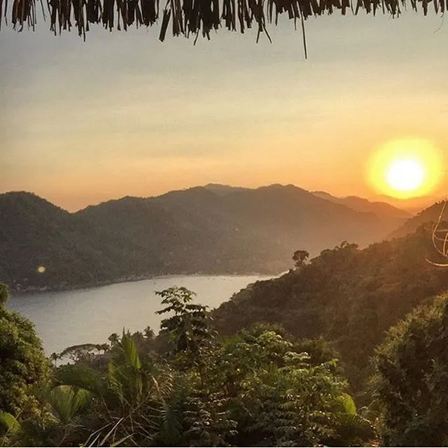 A peaceful oceanfront setting at a couples retreat in Puerto Vallarta, Mexico, offering partners a chance to relax and reconnect.